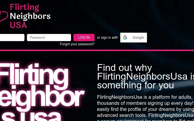 FlirtingNeighborsUSA.com reviews