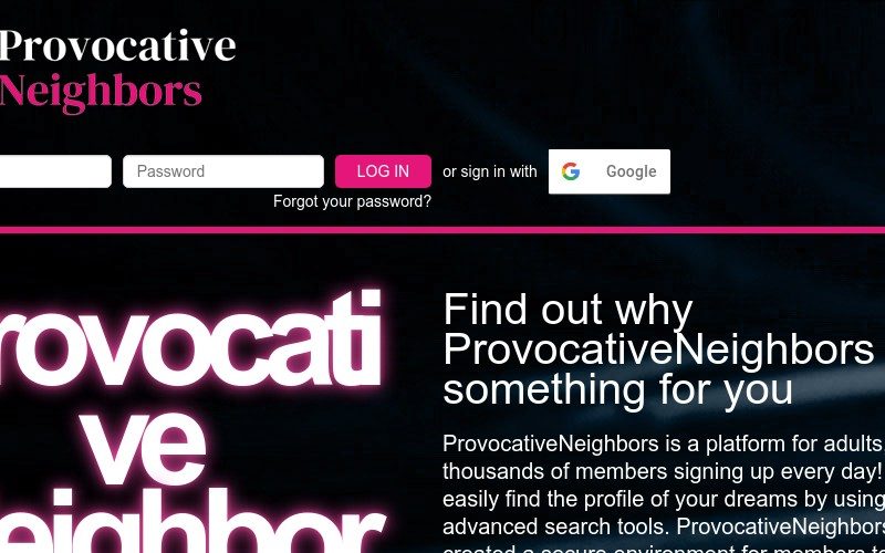 ProvocativeNeighbors.com reviews